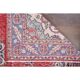 Vintage Turkish Oushak Handmade Wool Cotton Red Area Rug 124x209