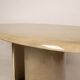 Angelo Mazzola parchment table produced by Ar.Vi Salpol, 1980