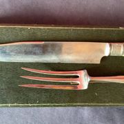 Serving cutlery for leg of lamb