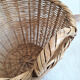 Large wicker basket / rattan - Rattan pan / wicker XXL