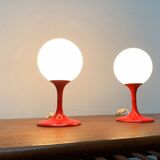 Swiss space age table lamps by E.R. Nele for Temde, 1960s, set of 2.