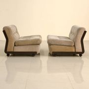 Pair of "Amanta" armchairs by Mario Bellini for C&B Italia, 60s