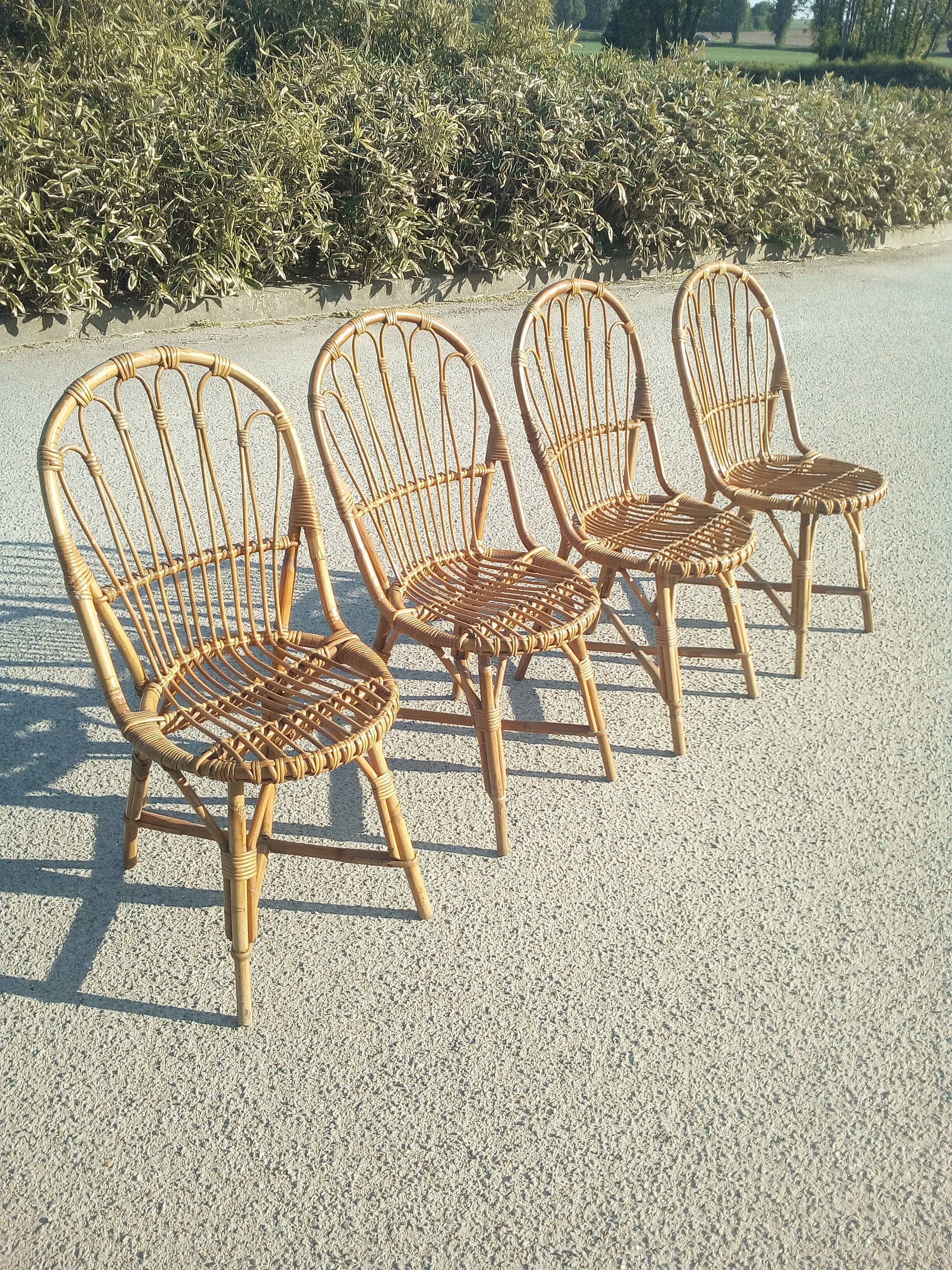 Rattan chairs