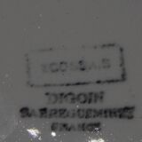 Duo of Scots yellow Digoin dessert plates