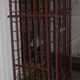 Metal wine cellar model cage