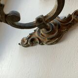 Appliques murales en laiton Rocaille