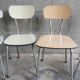 Lot de 9 chaises vintage en formica