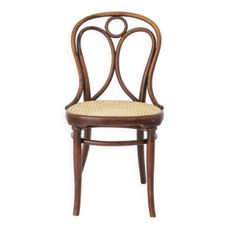 Thonet Chair No. 19 with Viennese cain 1880s - Angel chair - desk chair