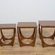 Mid-Century Teak Nesting Tables by V. Wilkins for G-Plan, United Knigdom, 1970s, Set of 3