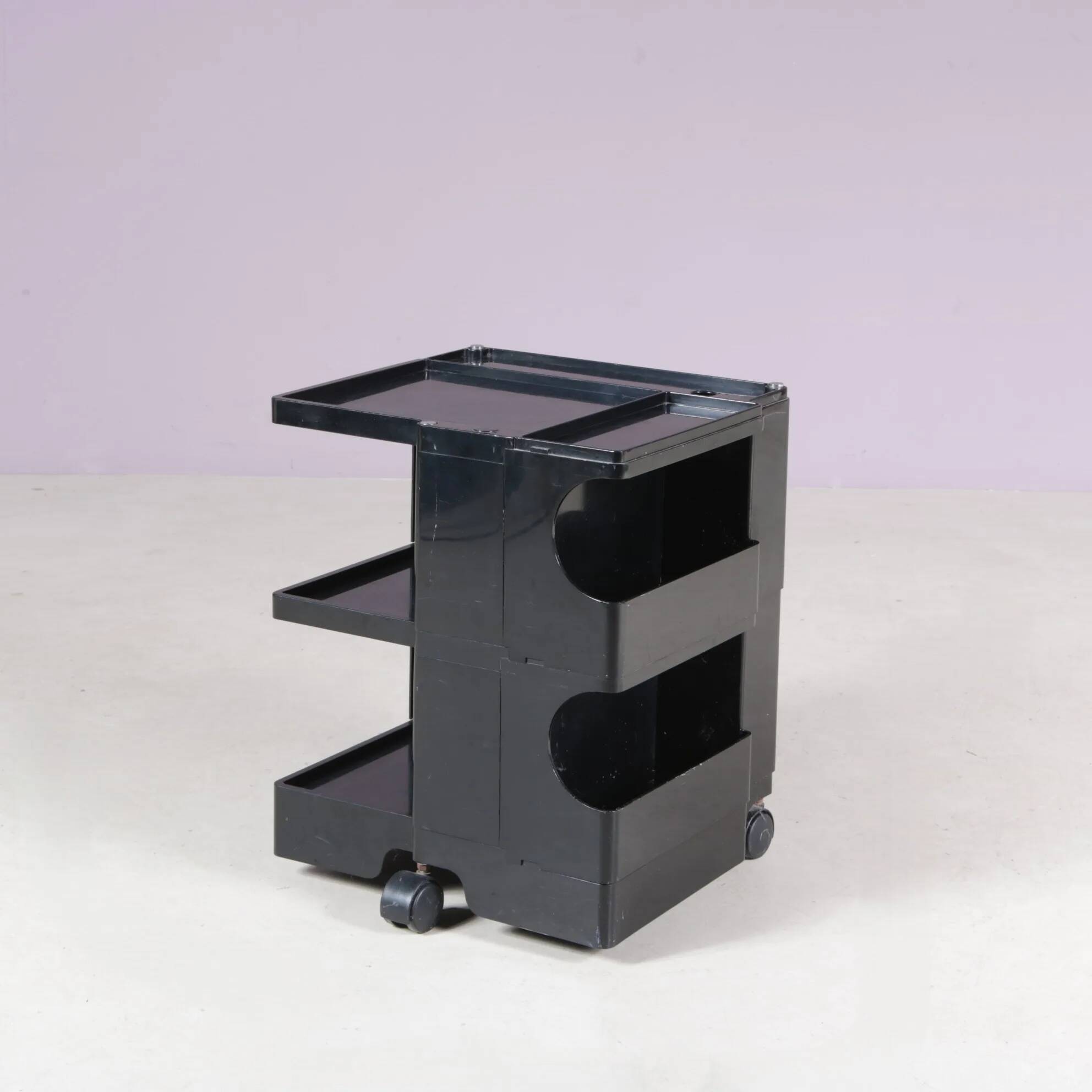 1970s low model Boby trolley Joe Colombo for Bieffeplast Italy