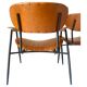 Mid Century Modern Lounge Chairs, set of two, Gastone Rinaldi style, Italy 1960's