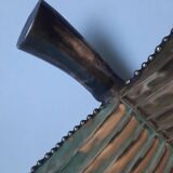 Large Brass Leaf Bowl Pocket Tray