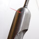 Italian arc floor lamp with 5 arms in brushed chrome - 1970s