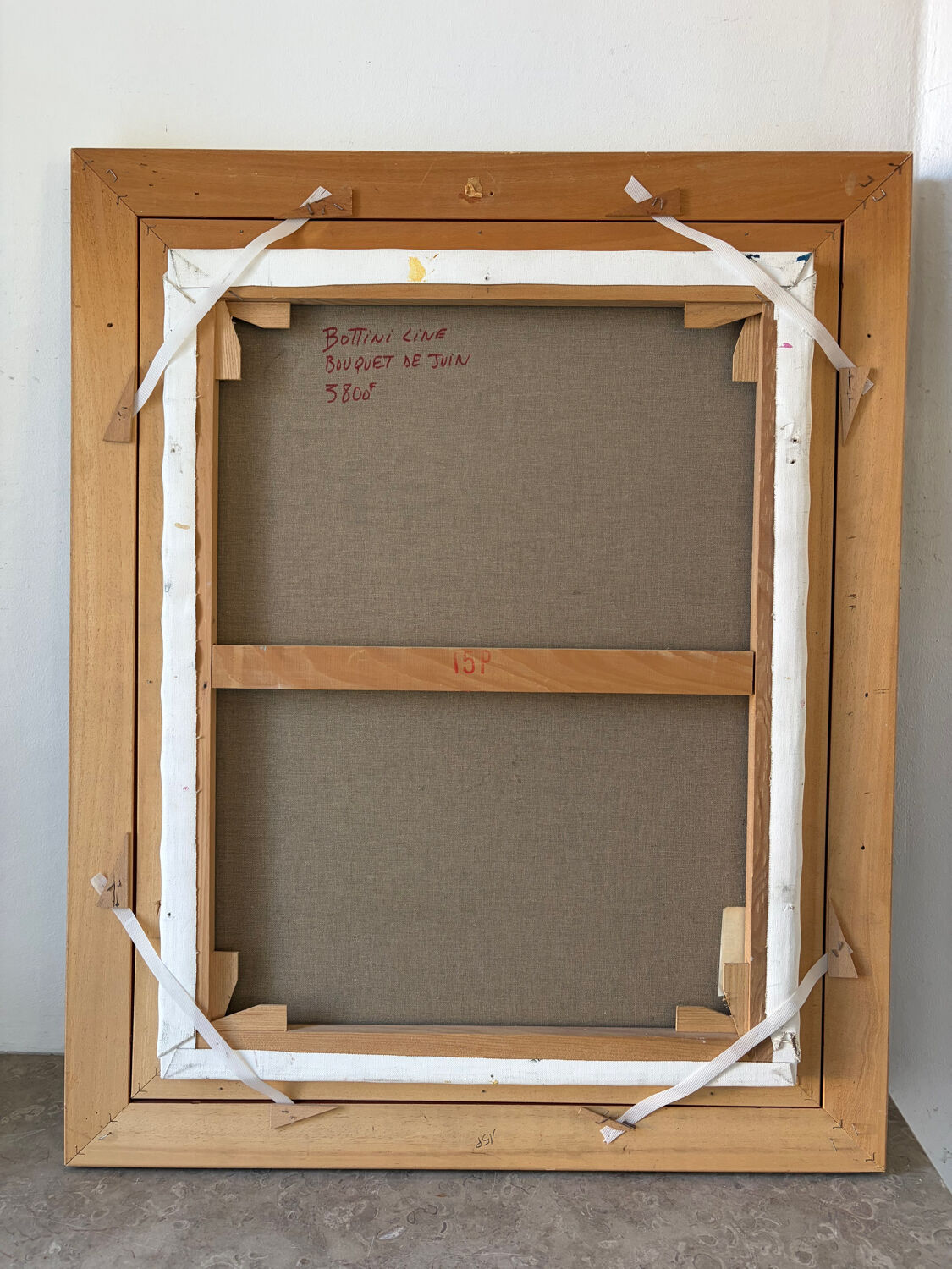 Bouquet of flowers signed Bottini