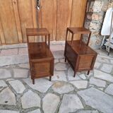 2 bedside tables from the 1950s