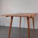Extendable table in Beech Frantisek Jiràk by Tatra, Vintage Czechoslovak 1950s