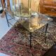 Black Steel Coffee Table with Magazine Rack attributed to Pierre Guariche for Airborne, 1950s