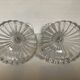 Pair of candlesticks Val Saint Lambert Belgium
