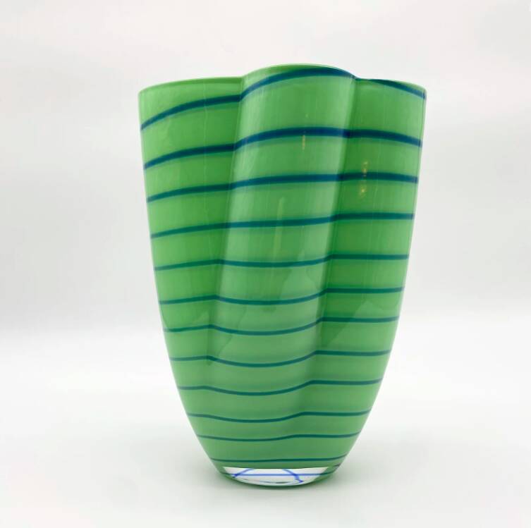 Murano “Spirali” vase, 1970s