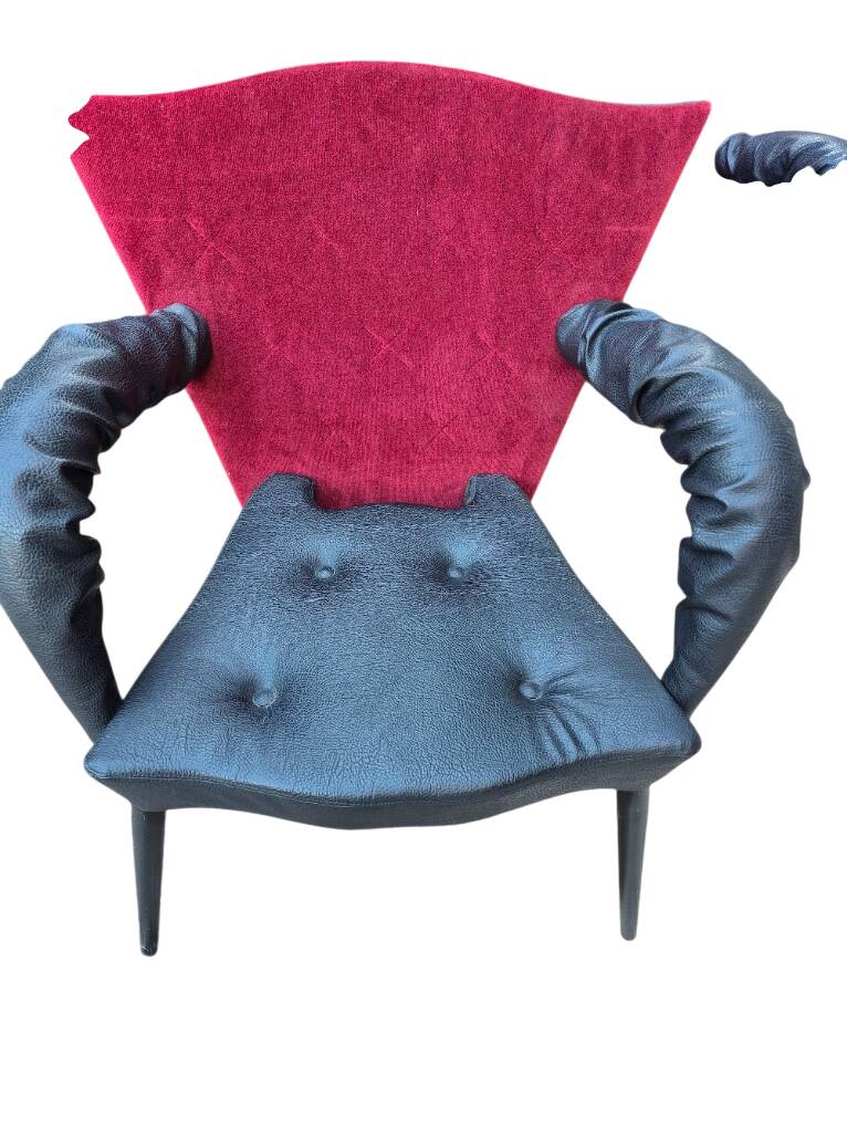 6 Scarabas chairs model André T designed by Bofek Sipek