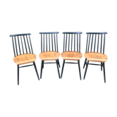 Quatre chaises Fanett par Ilmari Tapiovaara