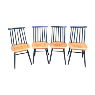 Four chairs Fanett by Ilmari Tapiovaara