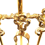 Solid brass fireplace servant 3 accessories