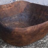 Olive wood salad bowl
