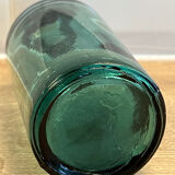 Petit flacon vintage bleu dark turquoise