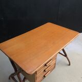Rattan desk 1960