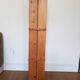 Vintage Wooden Wall Console, Denmark, 1960s