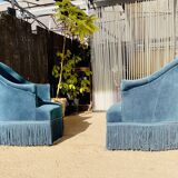 Bench and toad armchair