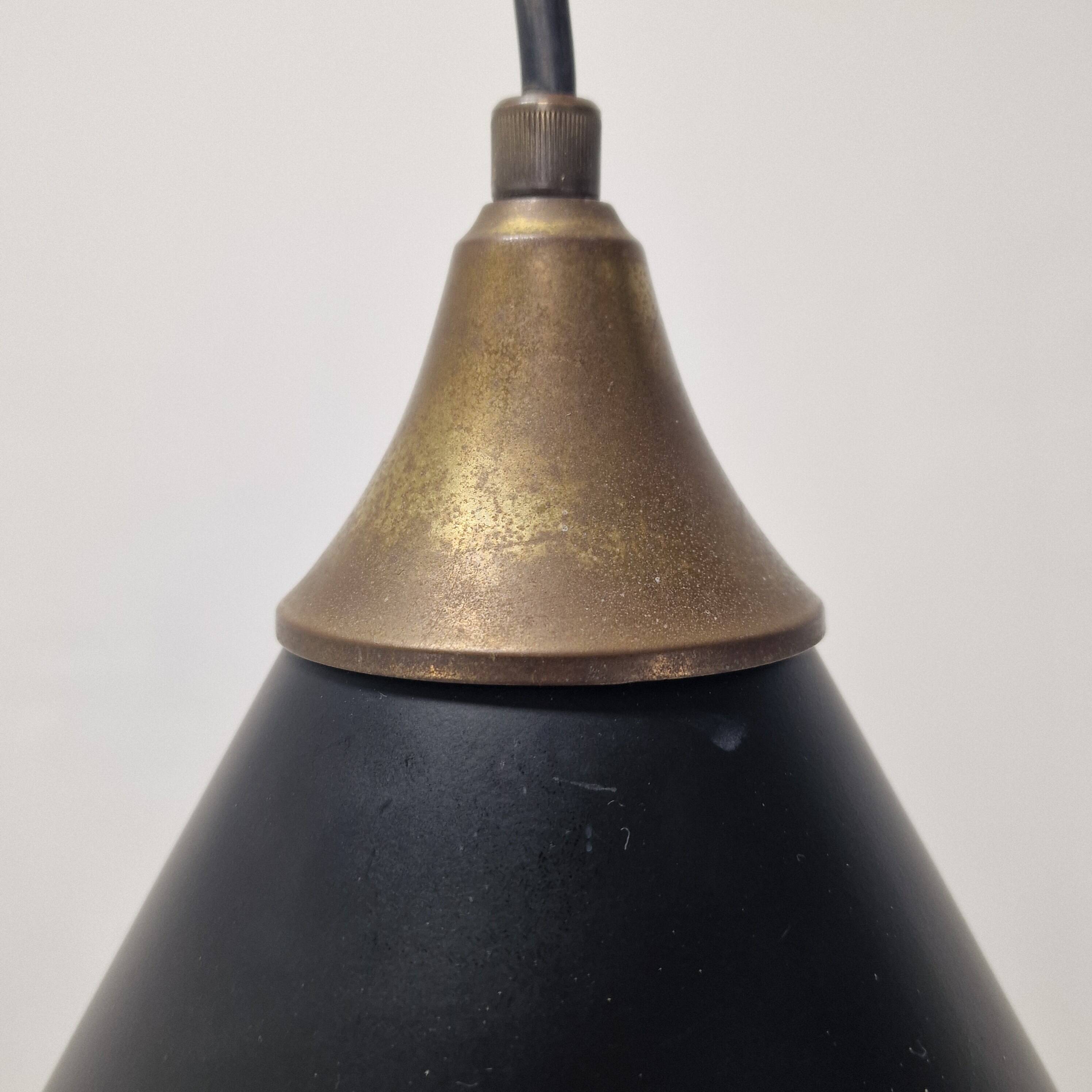 Bent Karlby for Lyfa, “Kegle” Pendant Lamp, Denmark, 1970s