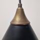 Bent Karlby for Lyfa, “Kegle” Pendant Lamp, Denmark, 1970s