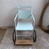 Fauteuil roulant d’hôpital début XXe