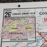 Switzerland school map