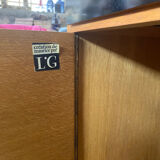 Oak buffet enfilade