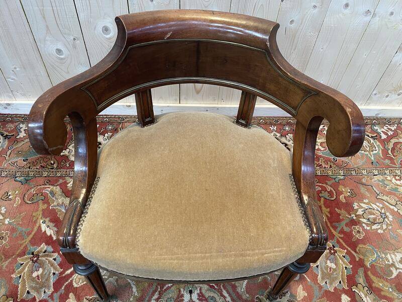 Louis XVI - Napoleon III style office chair