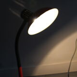 Aluminor desk lamp red 80's