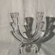 Vintage Art Deco Style Crystal Candlestick