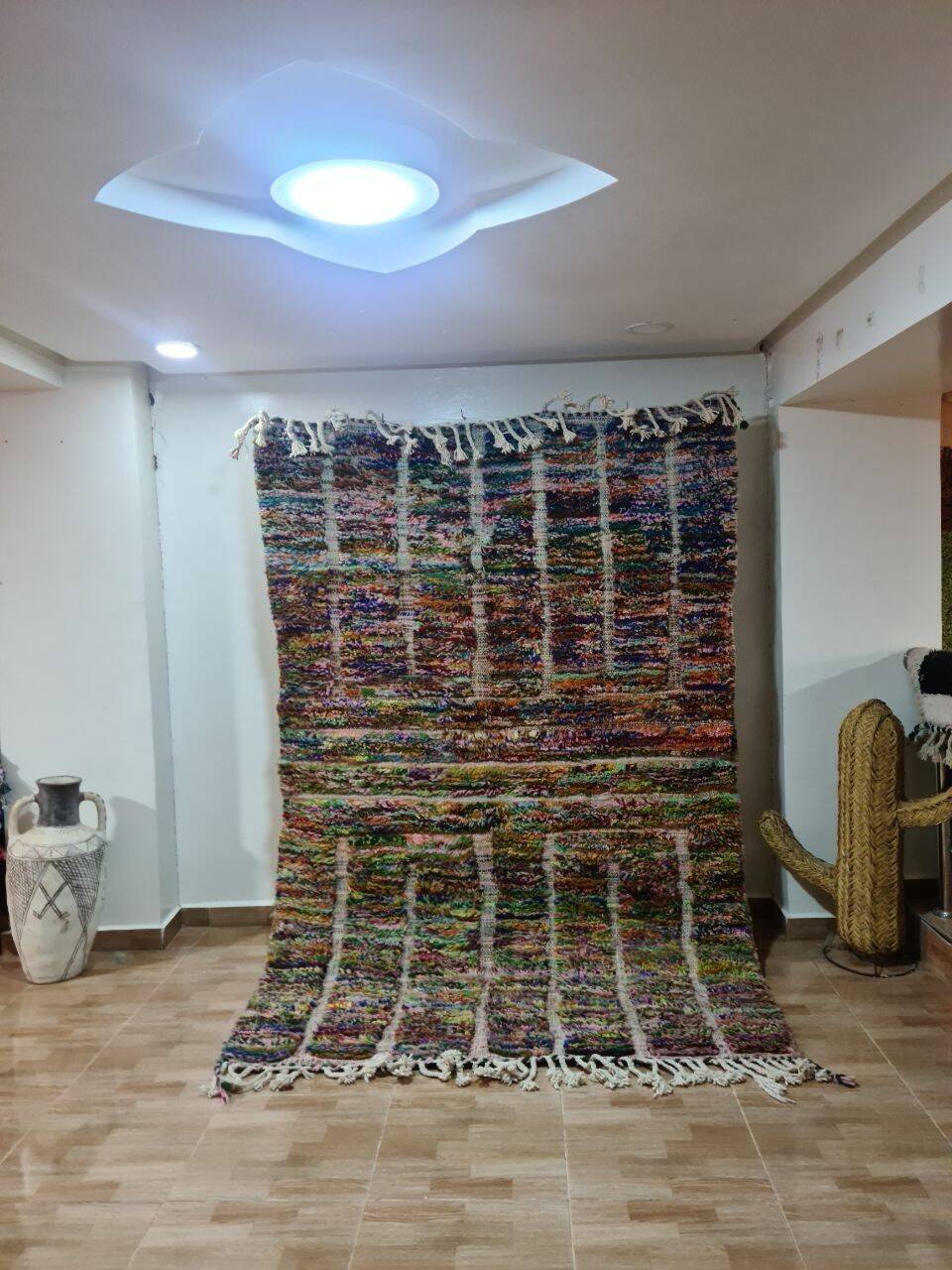 Traditional handmade Beni Ouarin rug size 150 x 250 cm