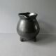 Tripod ceramic pitcher from Périgord pottery, 1960s