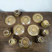 Set of 6 cups and saucers Langenthal