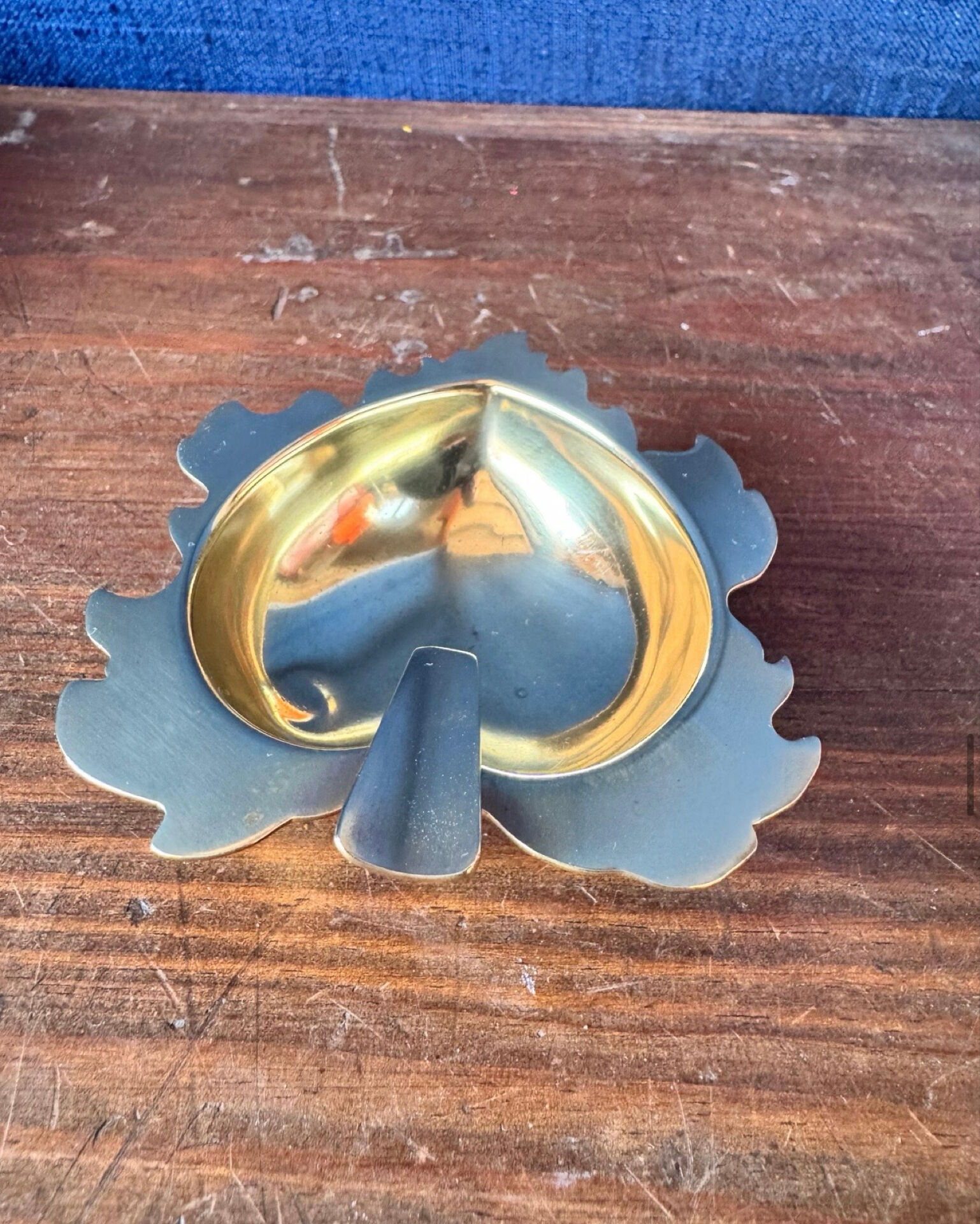 Rare floor ashtray by Christian Dior, 1970.