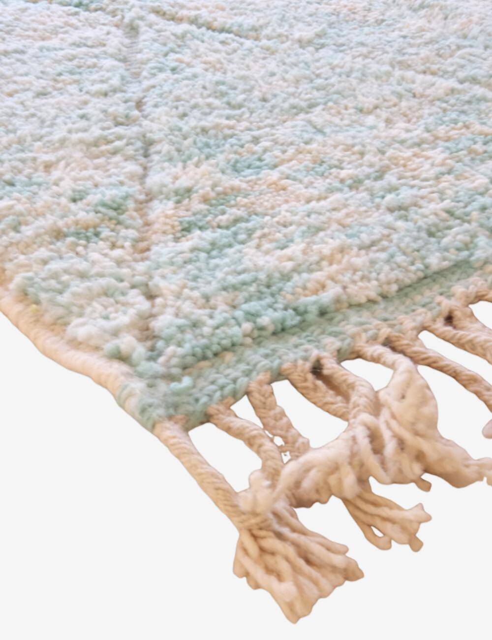 Contemporary Blue Rug - 238 x 145 cm