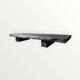 Wabi sabi burnt wood coffee table