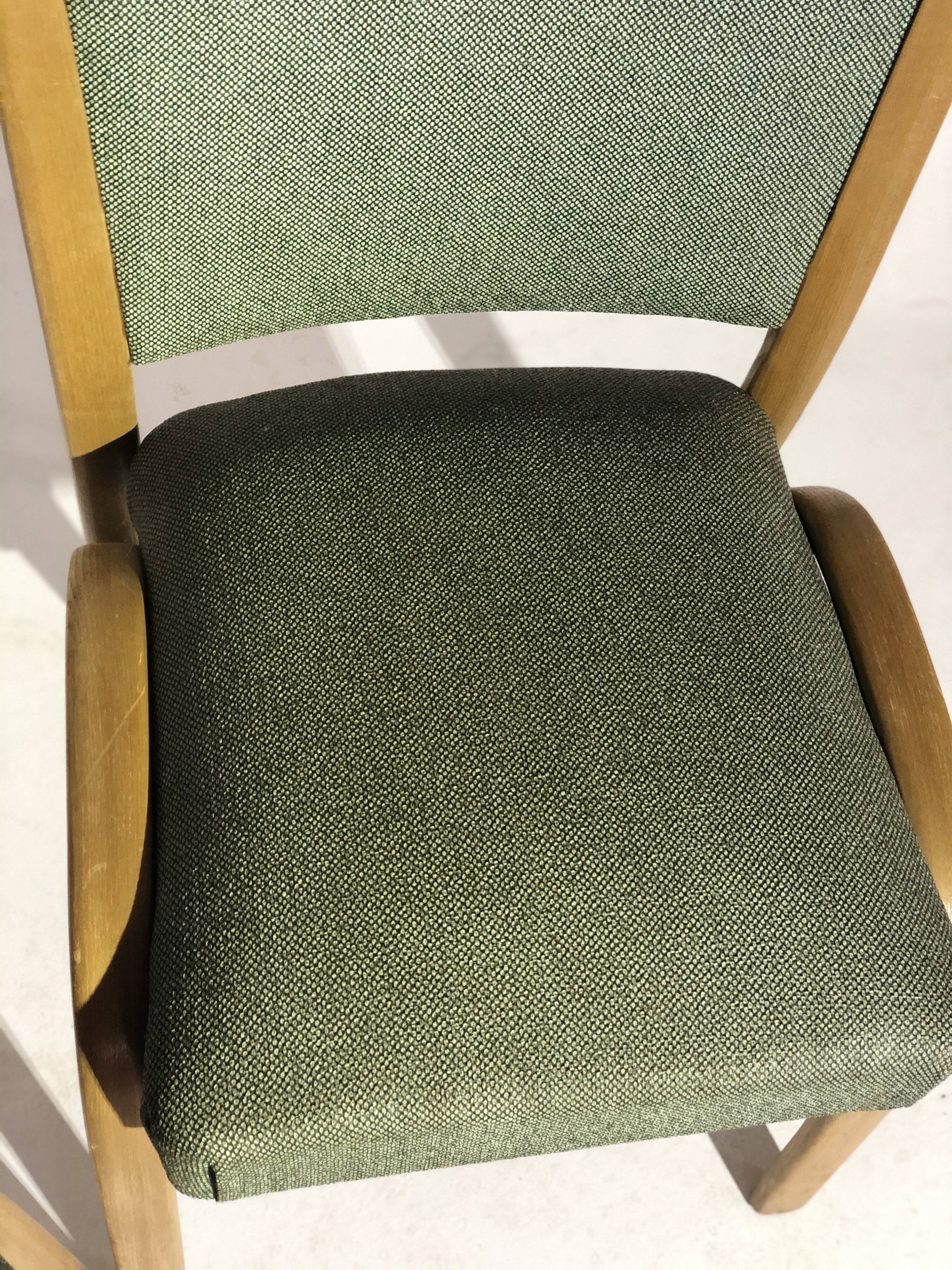 Paire de chaises vintage Bow-wood