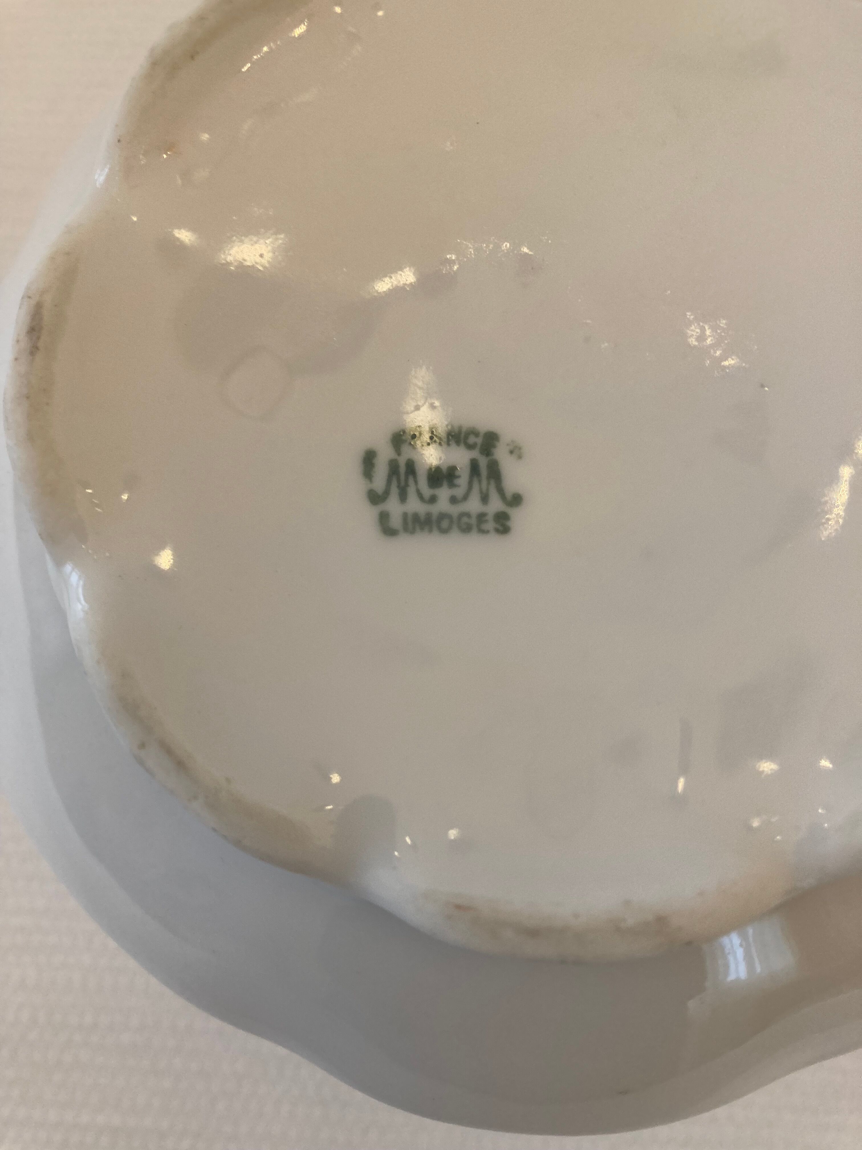 Sugar bowl Limoges