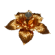Vintage flower wall lamp