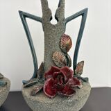 Pair of Art Nouveau vases